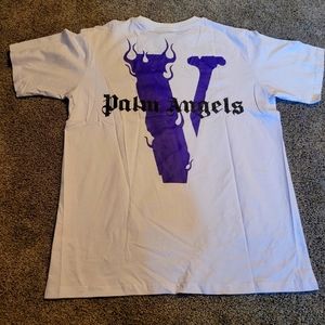 Vlone x palm angels t-shirt